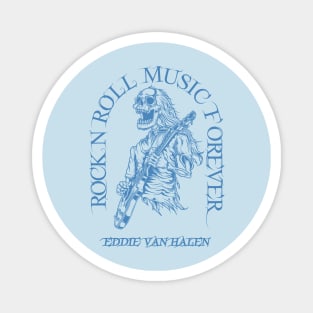 Van Halen /// Skeleton Rock N Roll Magnet